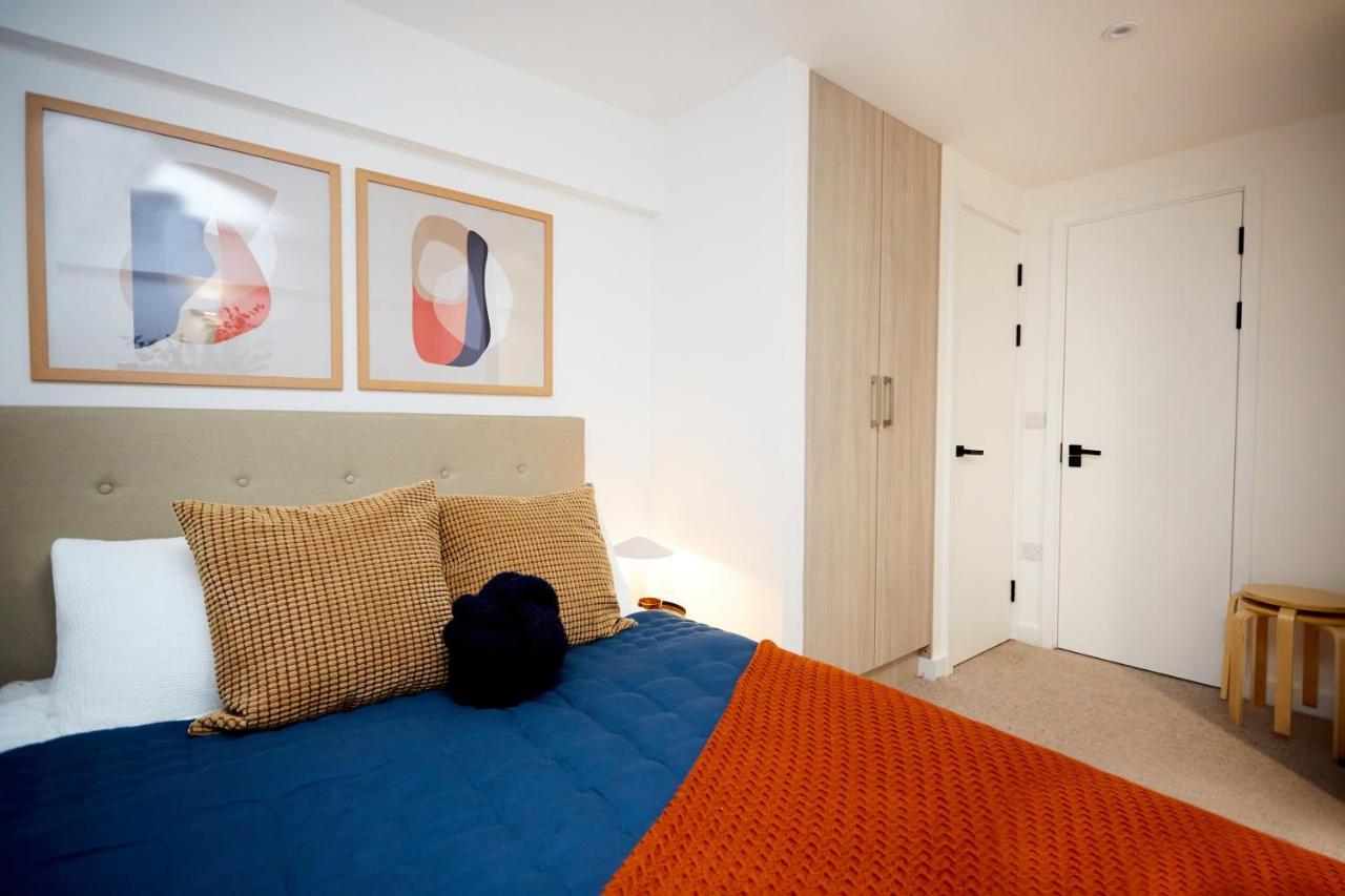 Luxury New Built Split-Level Flat With Rooftop Gardens Access مانشستر المظهر الخارجي الصورة